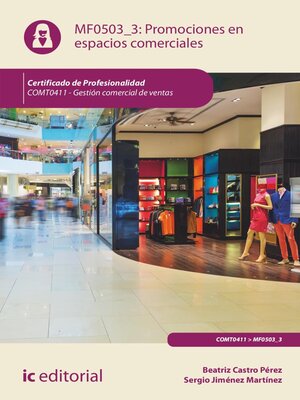 cover image of Promociones en espacios comerciales. COMT0411